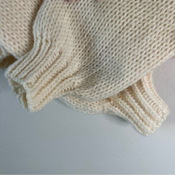 ANTHROPOLOGIE 3D Lipstick Embellished Cardigan Sweater OS - Picture 7 of 8